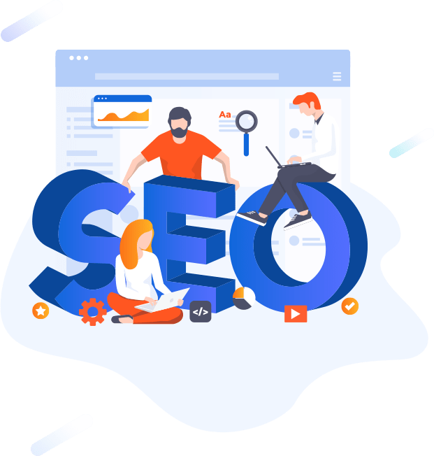 Illustration SEO Contenu